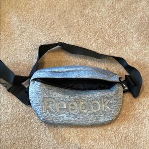 Reebok Gray Crossbody Belt Bag